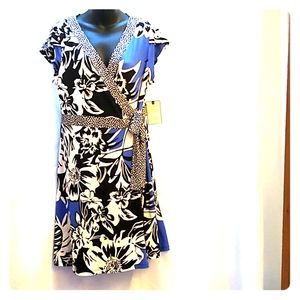 Dana Buchman wrap dress